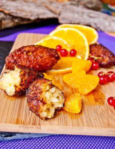 Rice Pudding Fritters